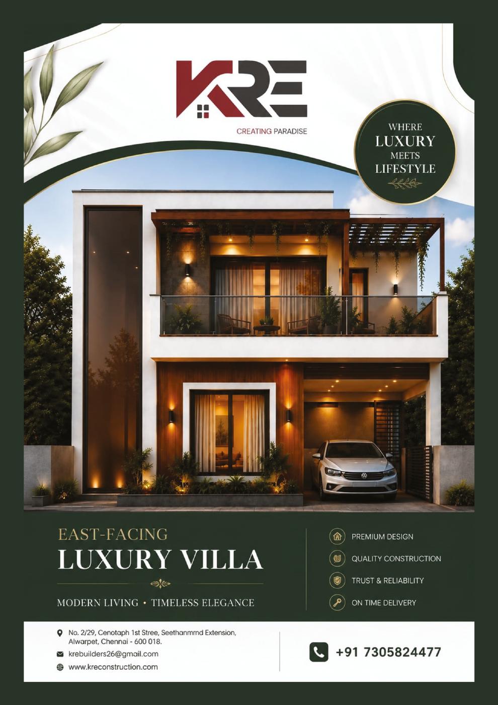 Coral Sands luxury villa concept